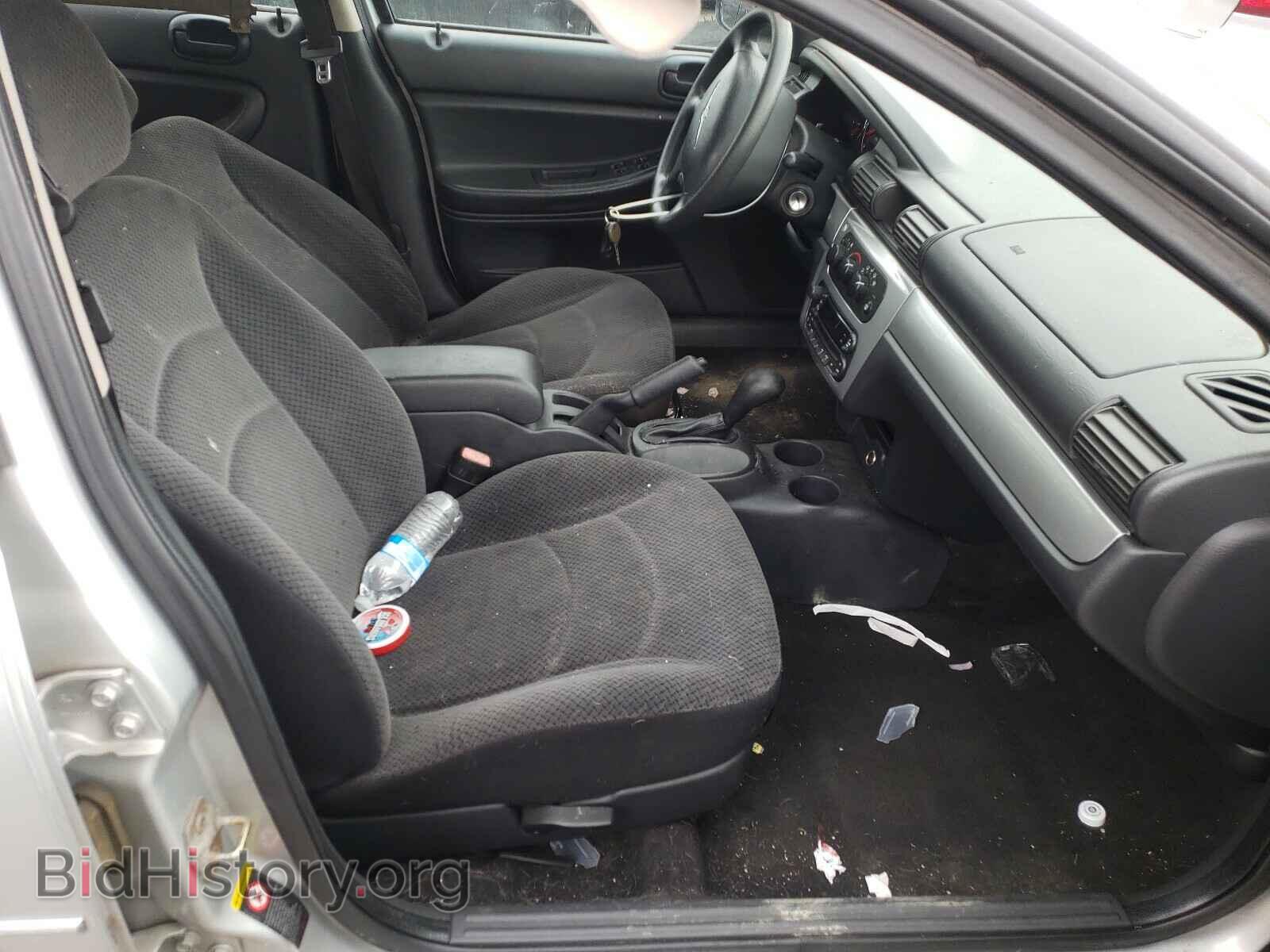 2006 CHRYSLER SEBRING - VIN: 1C3AL56R56N164908 - Фото 5