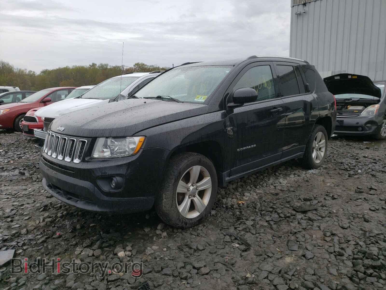 2012 JEEP COMPASS - VIN: 1C4NJDEB0CD599323 - Фото 2