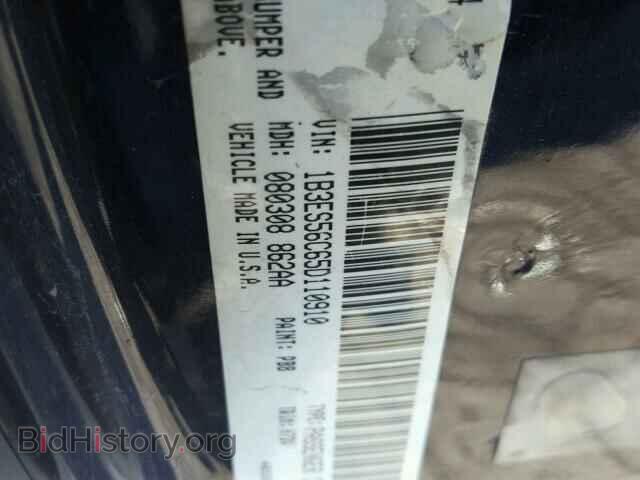 2005 DODGE NEON - VIN: 1B3ES56C65D110910 - Фото 10