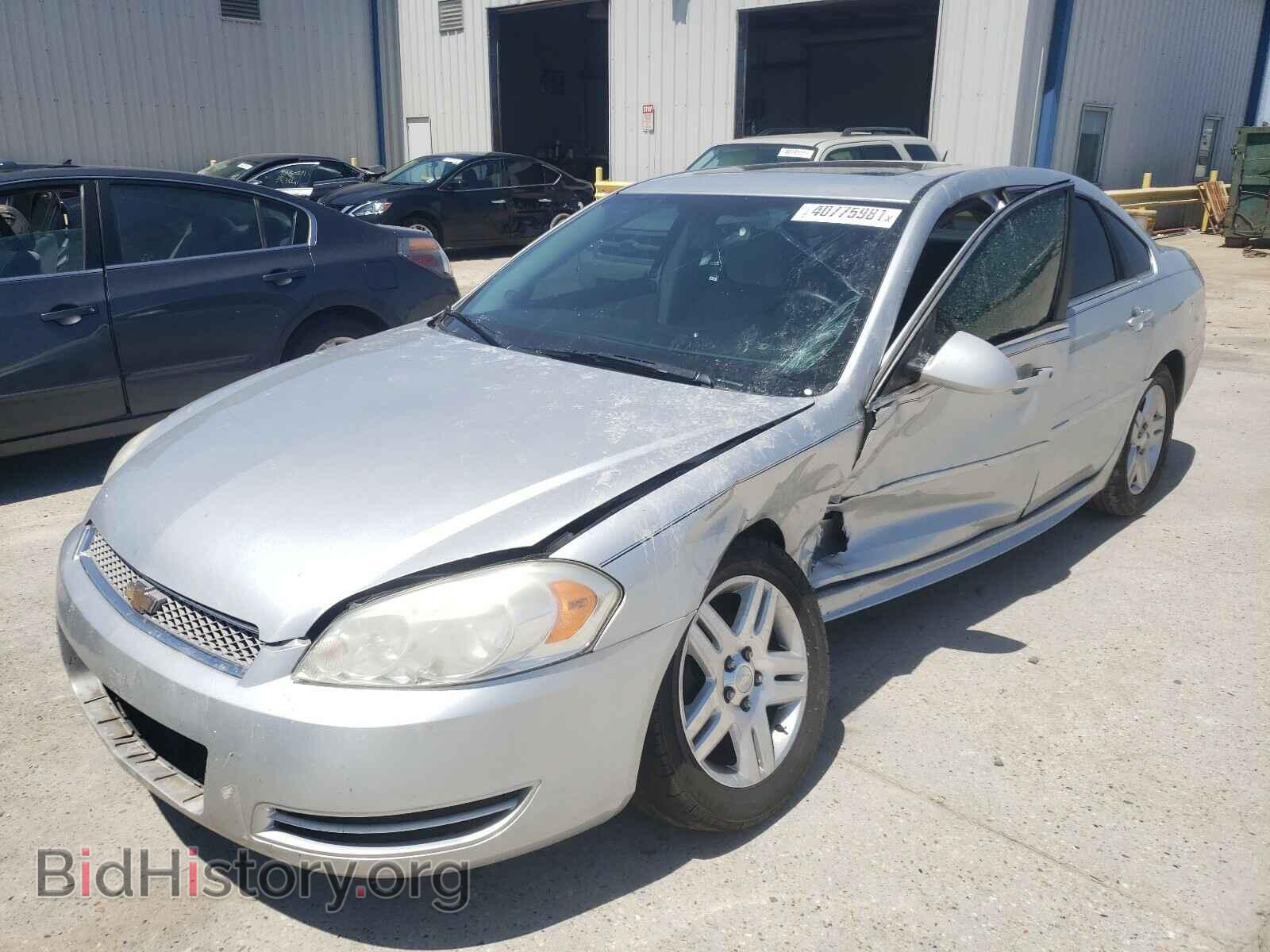 2014 CHEVROLET IMPALA - VIN: 2G1WB5E38E1133758 - Фото 2