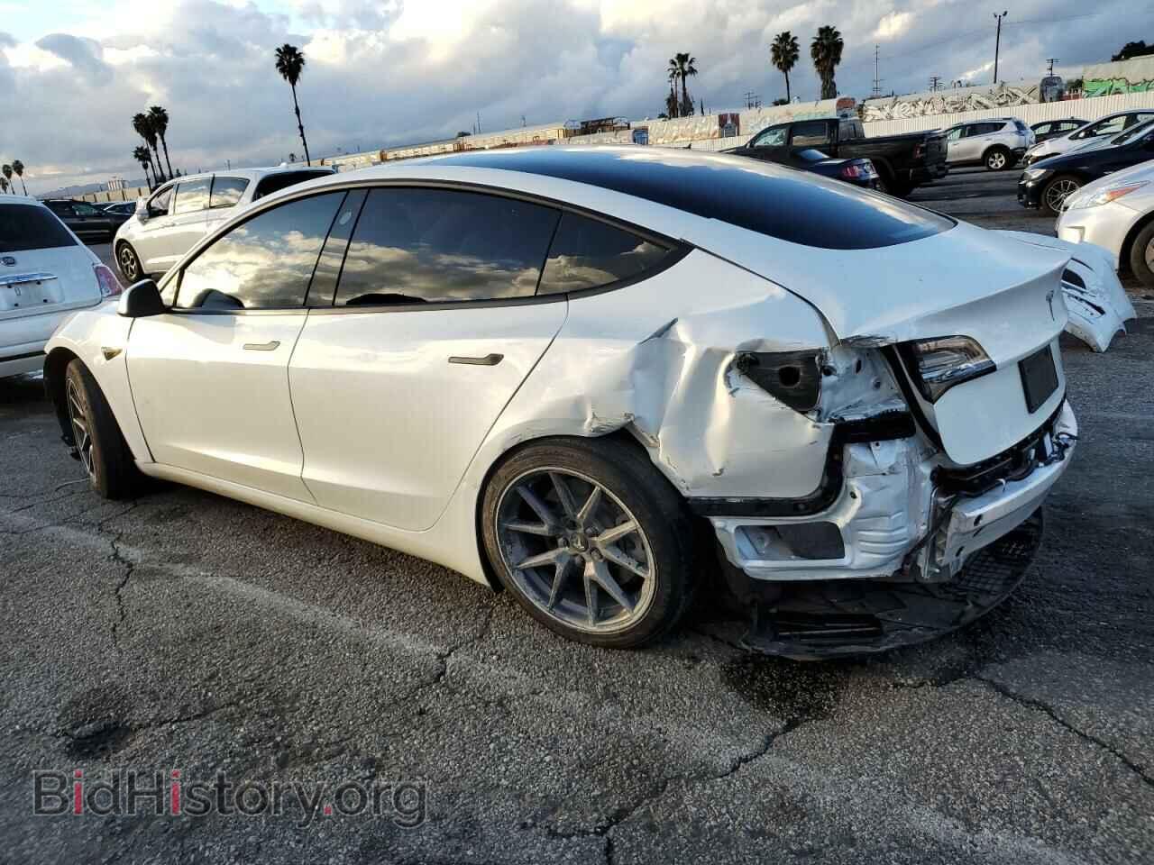 2022 TESLA MODEL 3 - VIN: 5YJ3E1EB2NF163675 - Фото 2