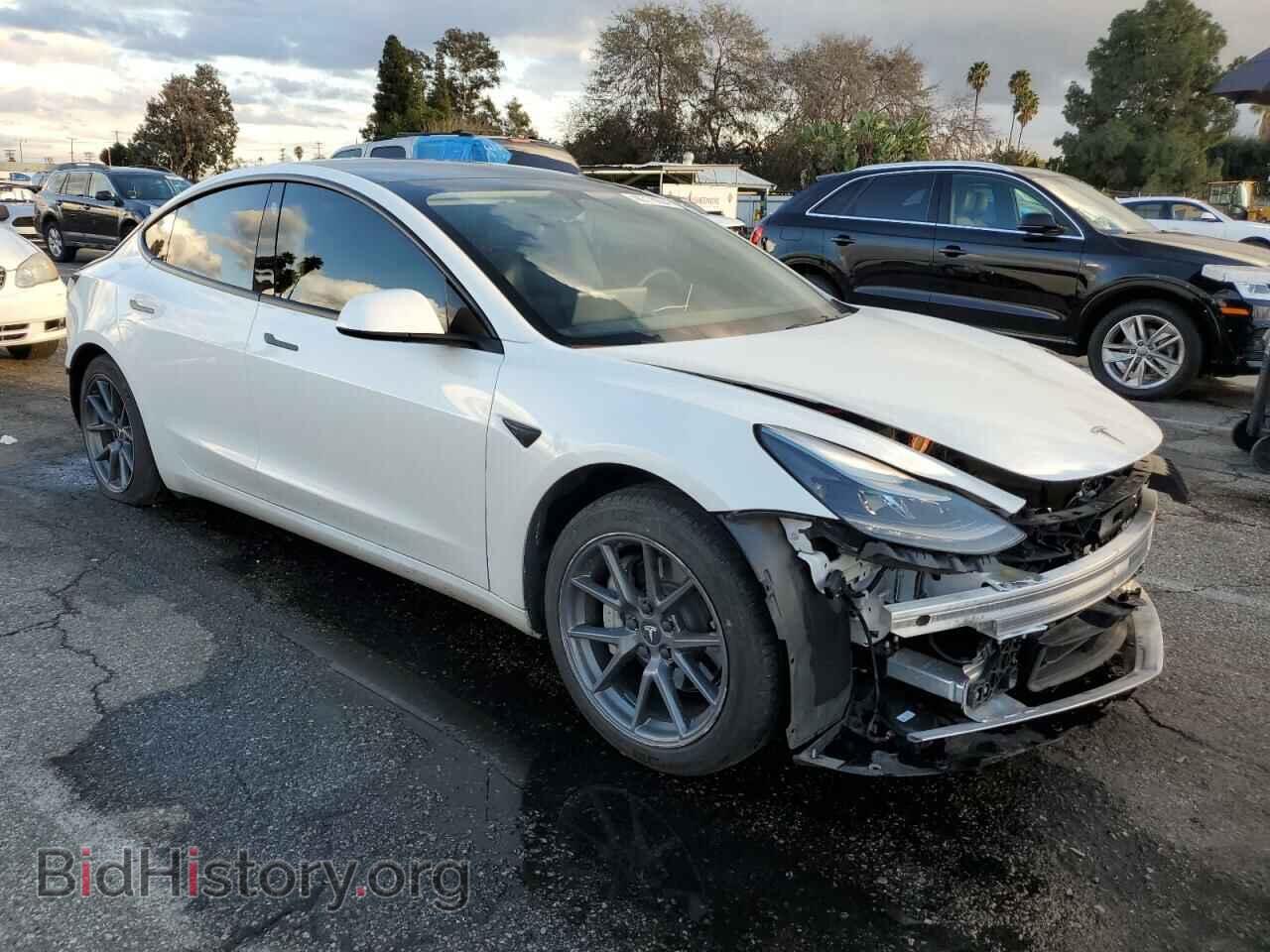 2022 TESLA MODEL 3 - VIN: 5YJ3E1EB2NF163675 - Фото 4
