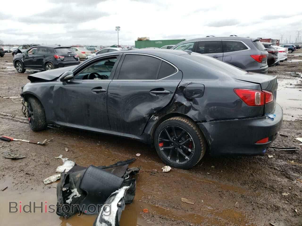 2011 LEXUS IS - VIN: JTHCE5C20B5001176 - Фото 2