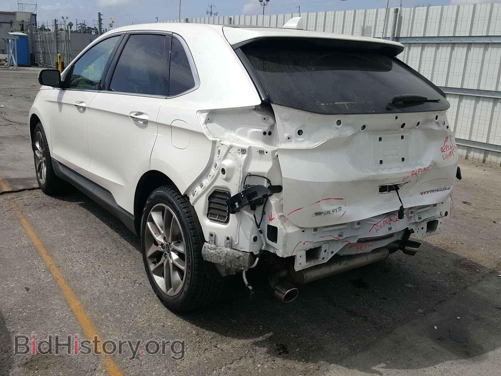 2015 FORD EDGE - VIN: 2FMPK3K85FBB73948 - Фото 3