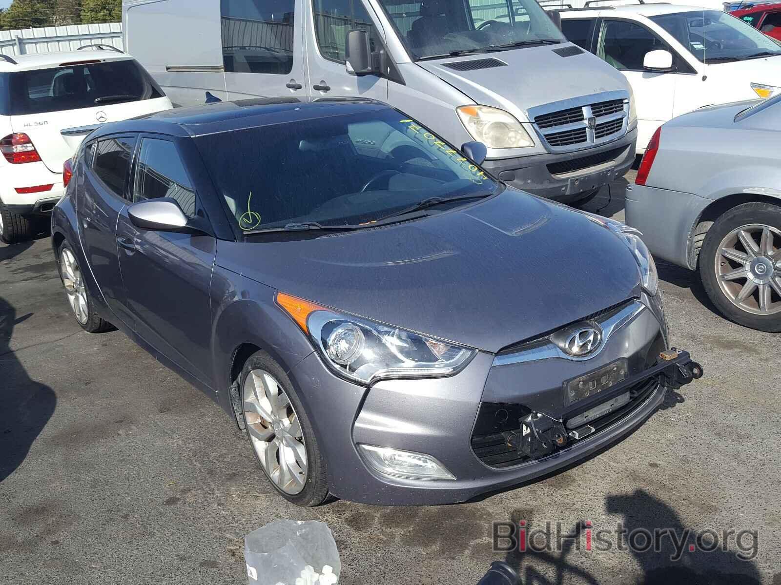 Photo KMHTC6AD6CU081779 - HYUNDAI VELOSTER 2012