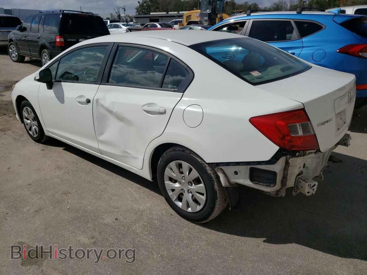 2012 HONDA CIVIC - VIN: 19XFB2F50CE063582 - Фото 2