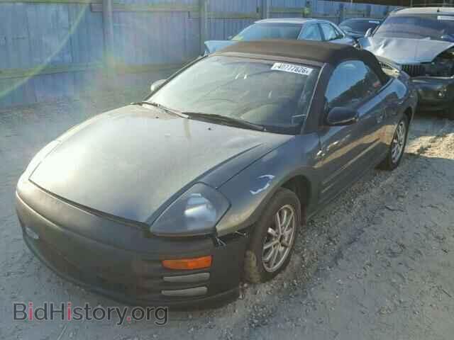 2002 MITSUBISHI ECLIPSE - VIN: 4A3AE45G62E081043 - Фото 2