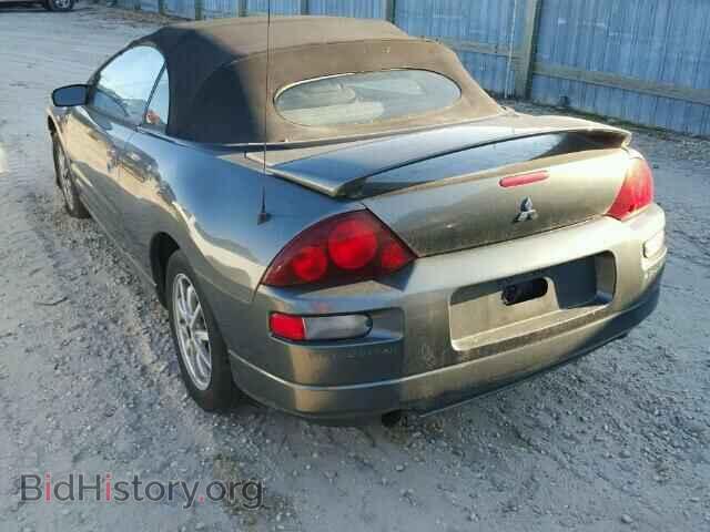 2002 MITSUBISHI ECLIPSE - VIN: 4A3AE45G62E081043 - Фото 3