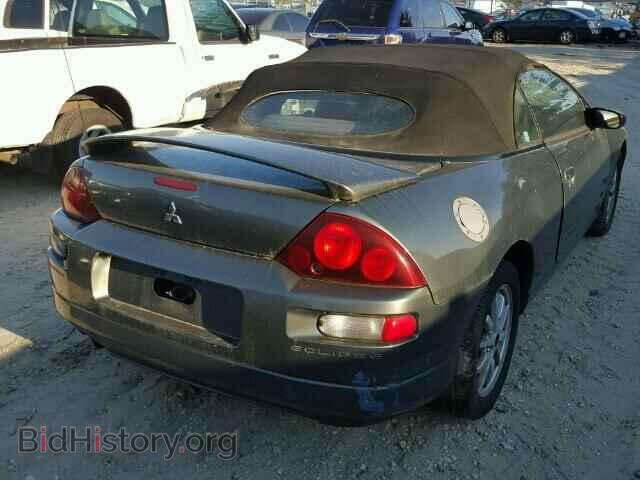 2002 MITSUBISHI ECLIPSE - VIN: 4A3AE45G62E081043 - Фото 4