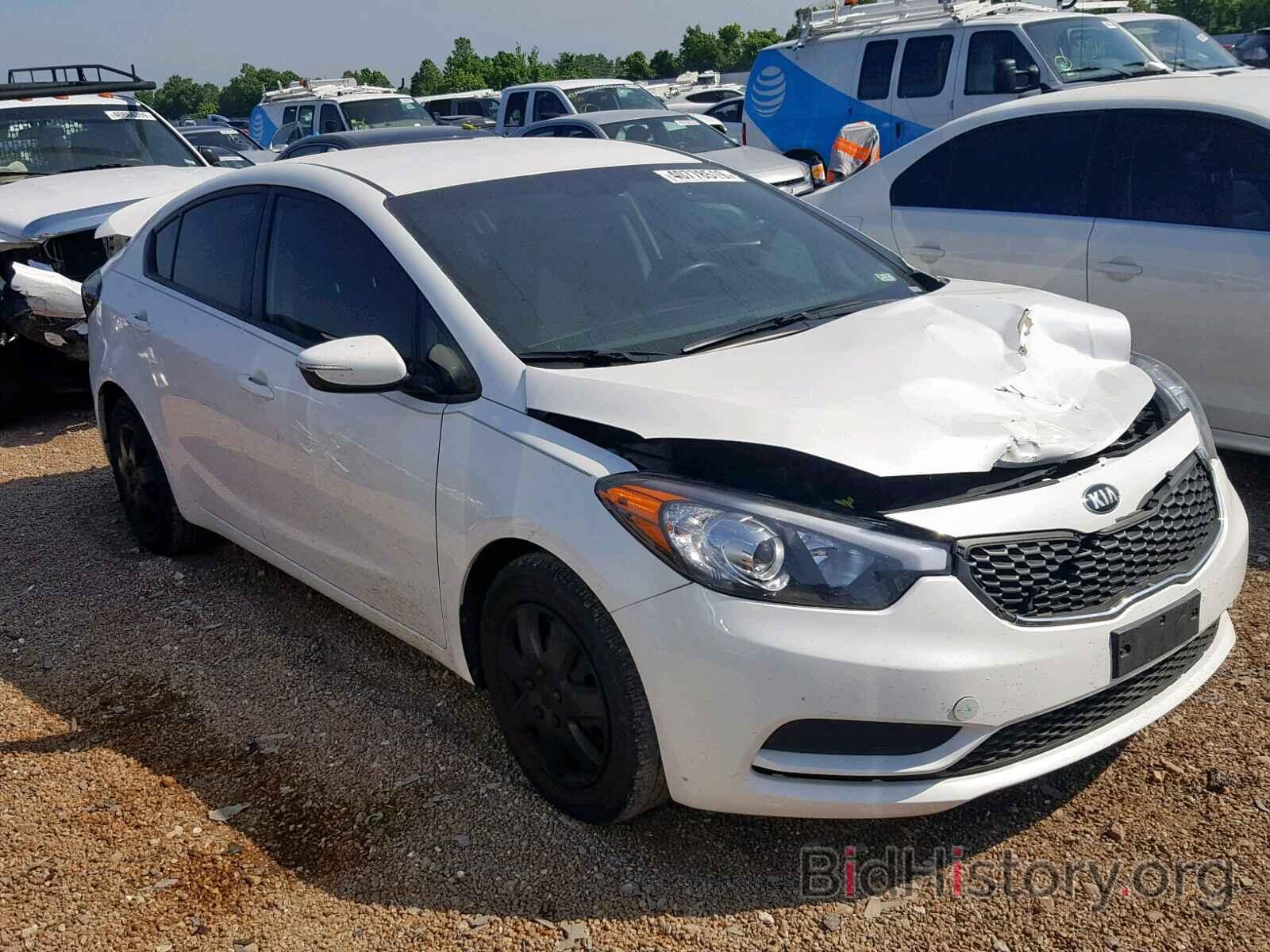 Photo KNAFX4A68F5349299 - KIA FORTE LX 2015