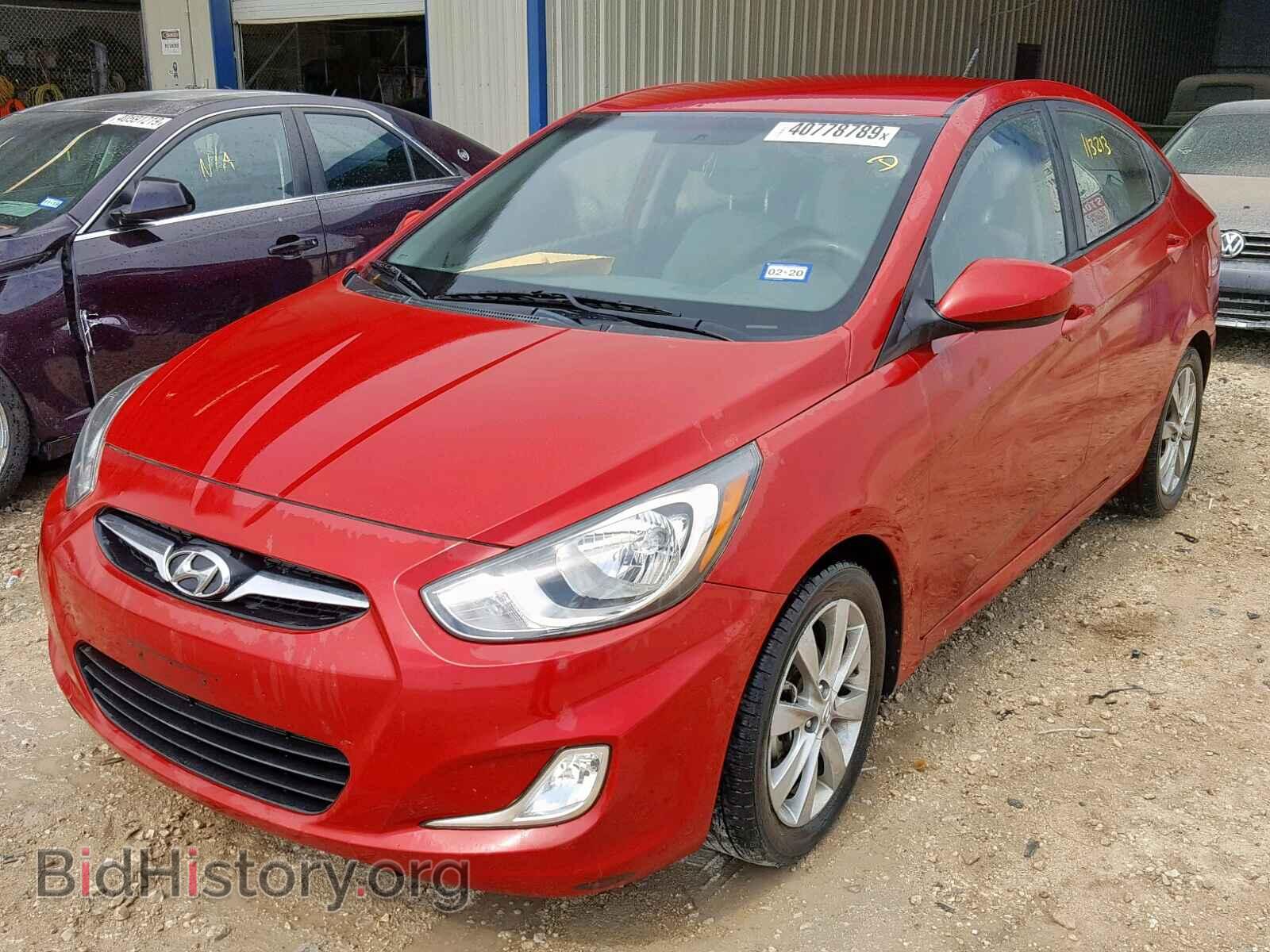 2012 HYUNDAI ACCENT - VIN: KMHCU4AEXCU088101 - Фото 2
