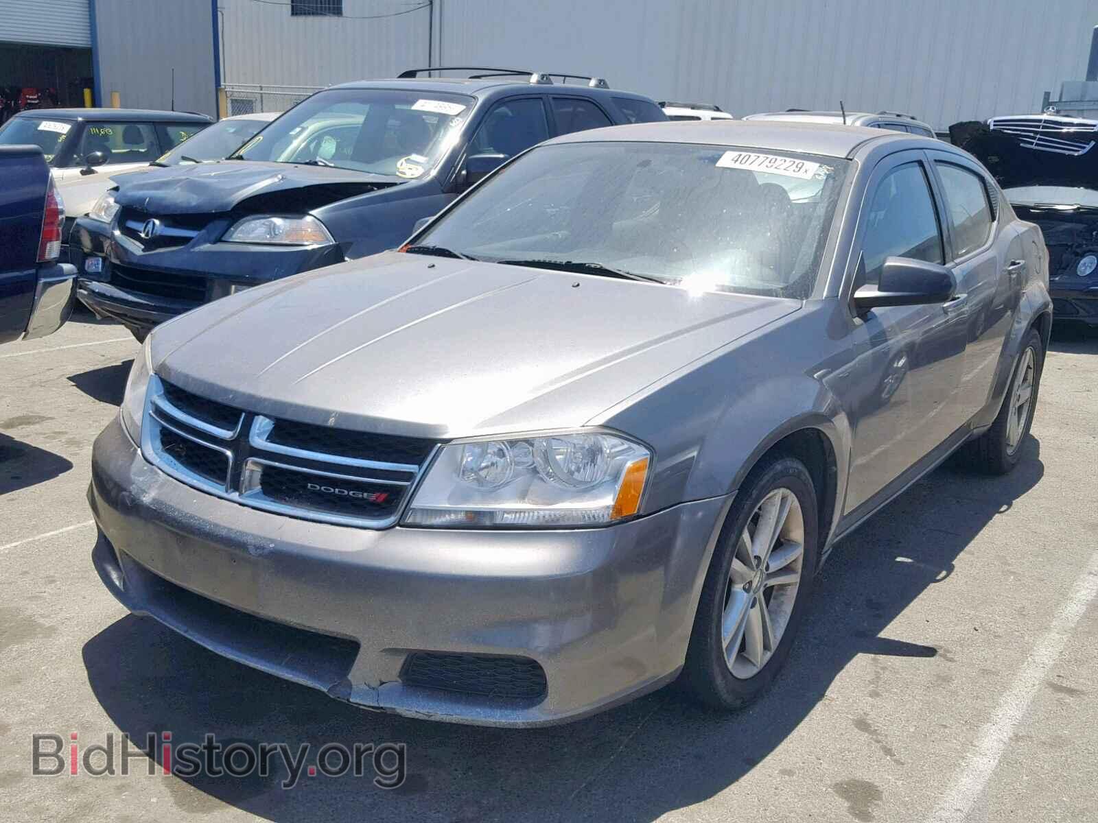 2013 DODGE AVENGER - VIN: 1C3CDZAB6DN566344 - Фото 2
