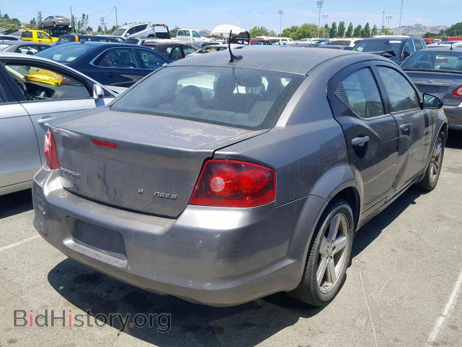 2013 DODGE AVENGER - VIN: 1C3CDZAB6DN566344 - Фото 4