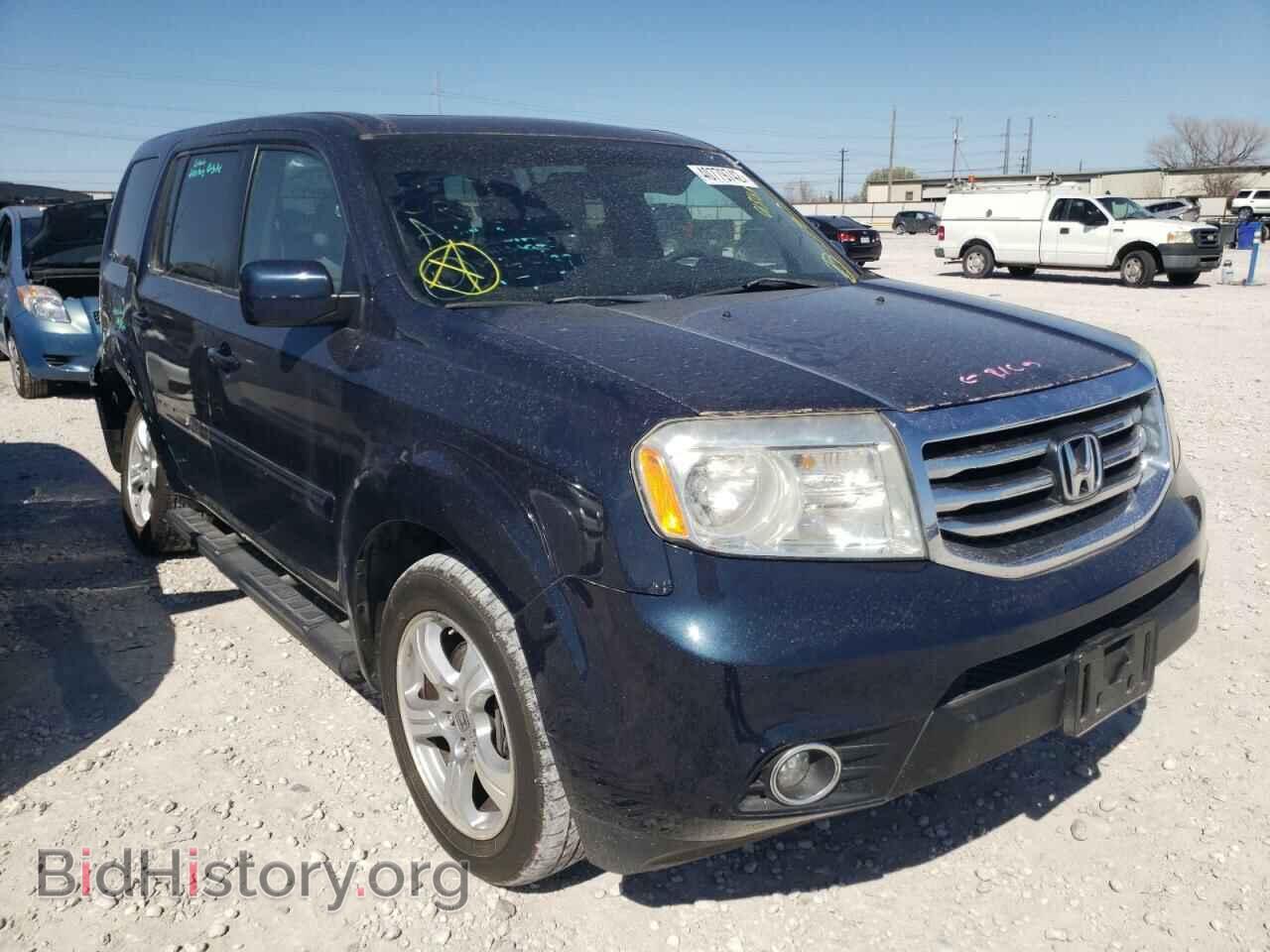 Photo 5FNYF4H74CB013169 - HONDA PILOT 2012