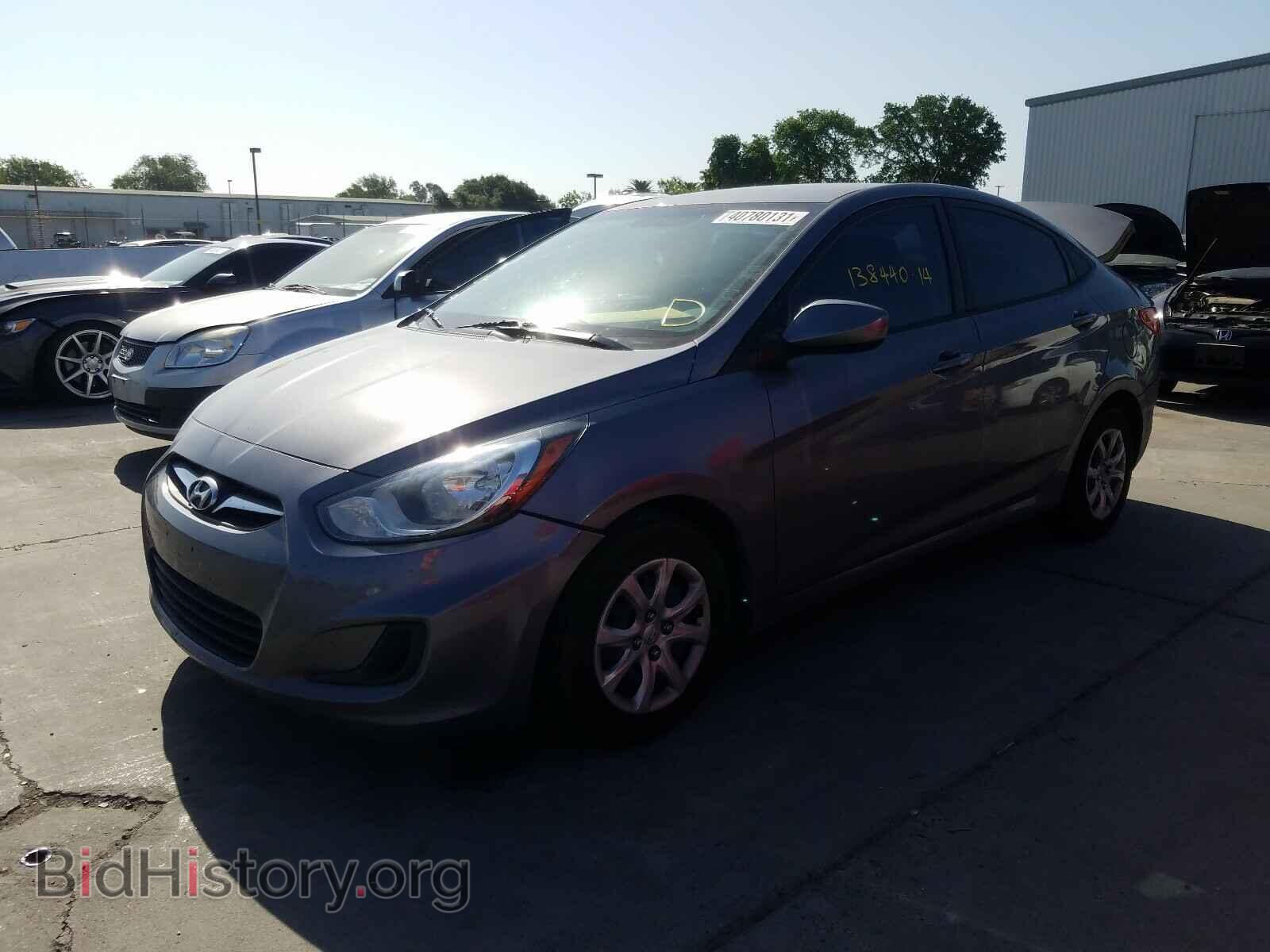 2014 HYUNDAI ACCENT - VIN: KMHCT4AE9EU713593 - Фото 2