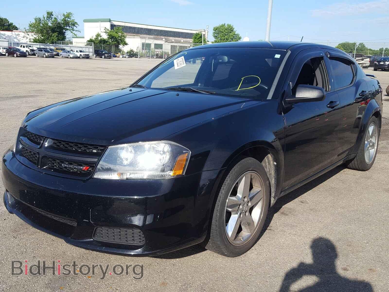 2013 DODGE AVENGER - VIN: 1C3CDZAGXDN769698 - Фото 2