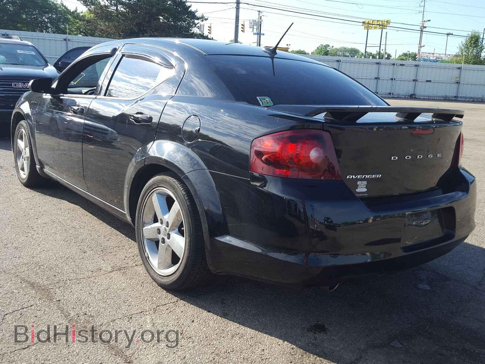 2013 DODGE AVENGER - VIN: 1C3CDZAGXDN769698 - Фото 3