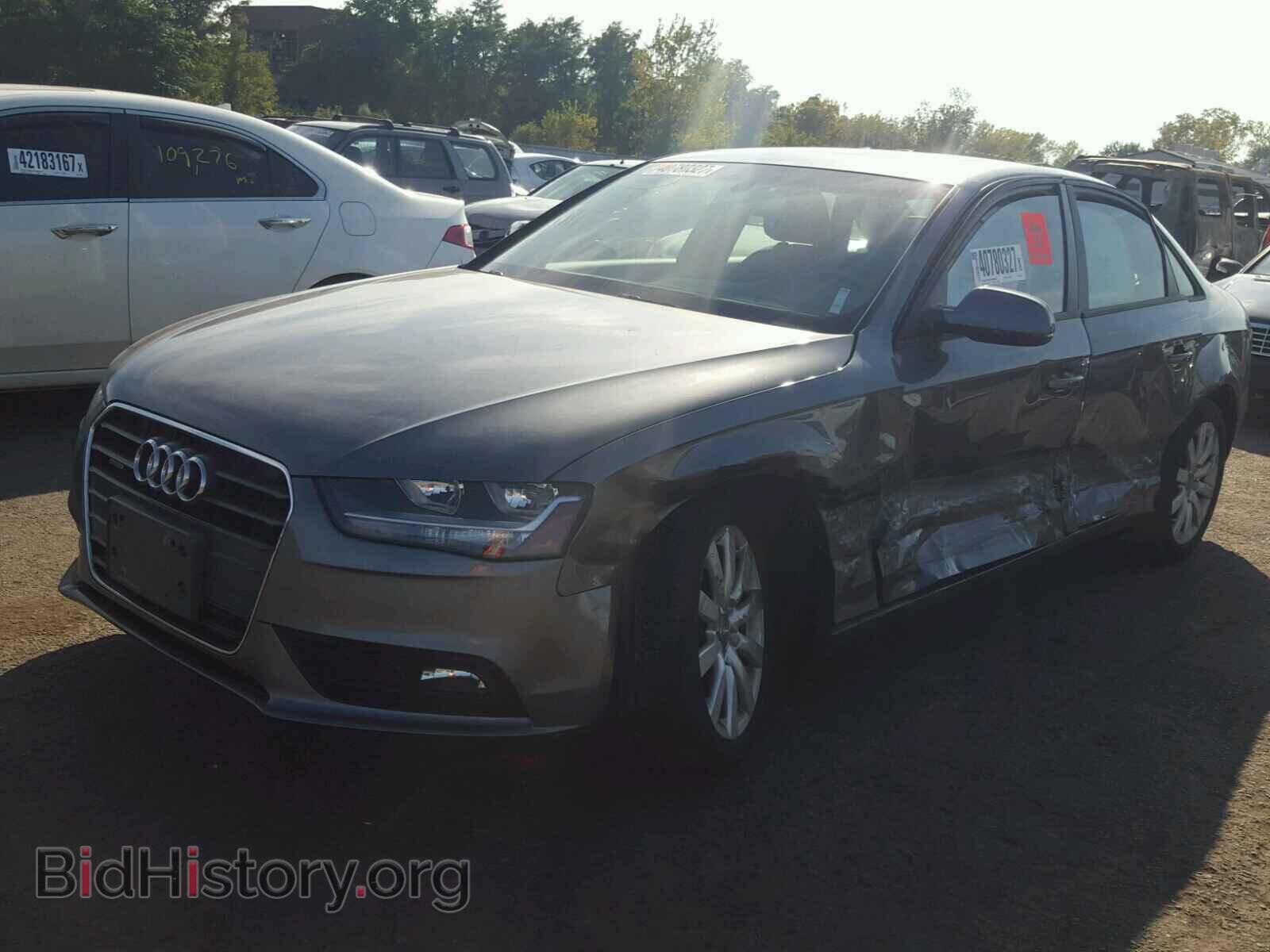 2013 AUDI A4 - VIN: WAUBFAFL7DN029516 - Photo 2