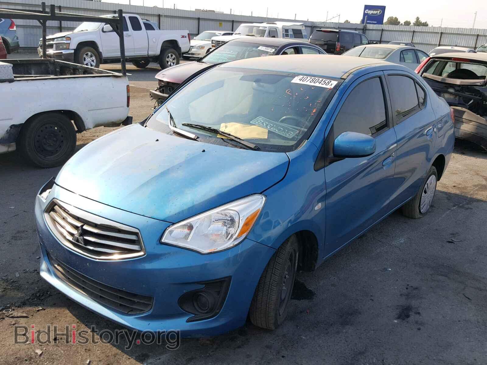 2017 MITSUBISHI MIRAGE - VIN: ML32F3FJ0HHF17410 - Фото 2