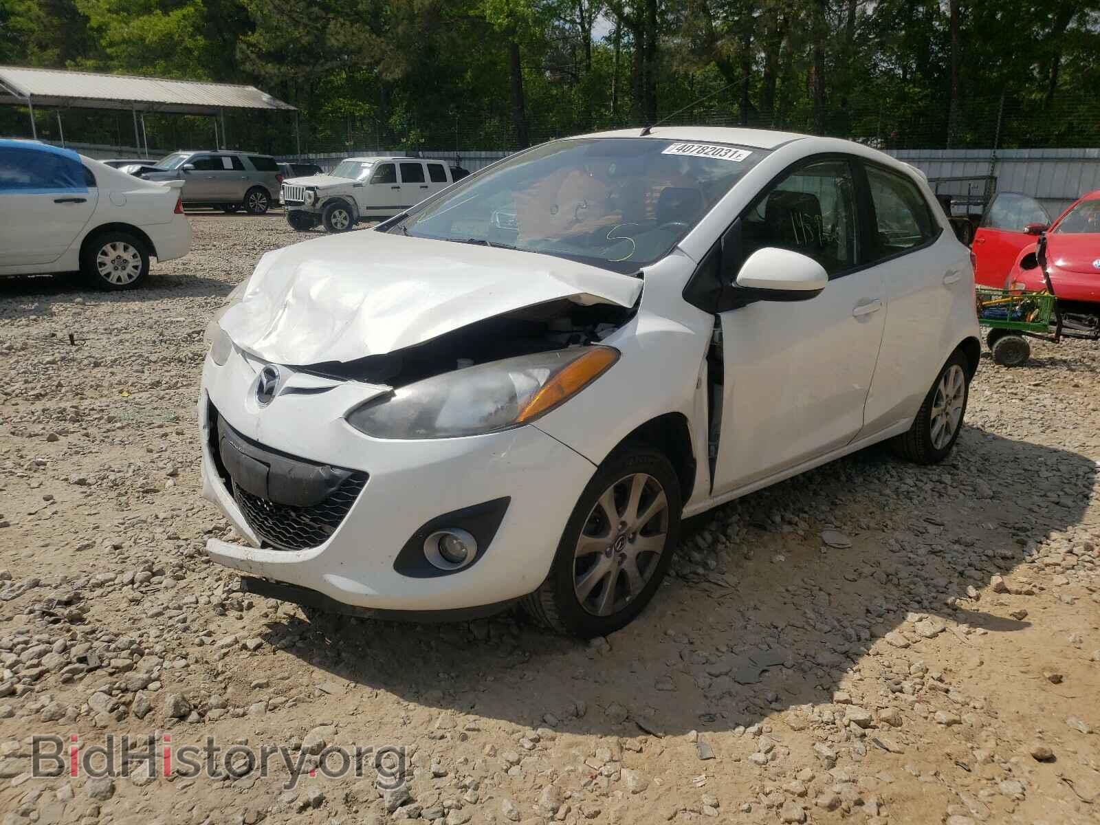 2013 MAZDA 2 - VIN: JM1DE1LY8D0159090 - Фото 2