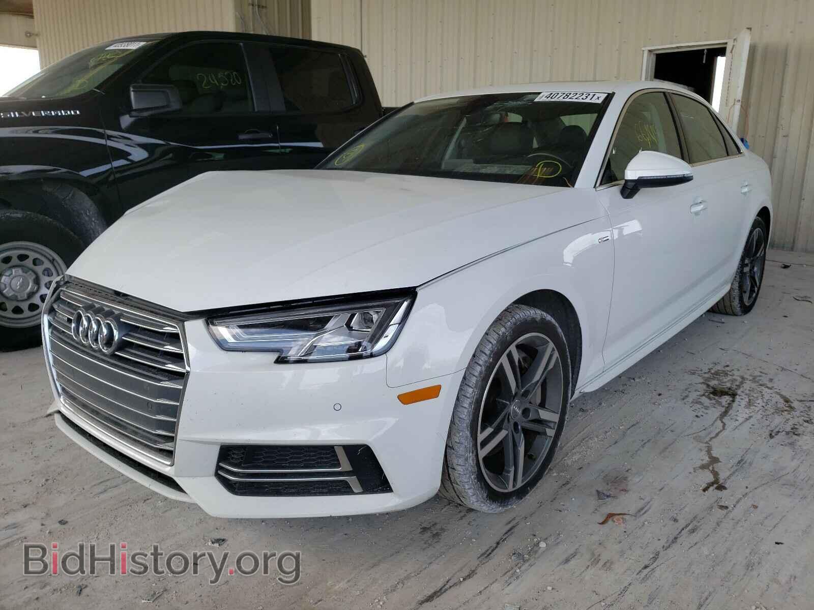 2018 AUDI A4 - VIN: WAUENAF41JA168357 - Фото 2