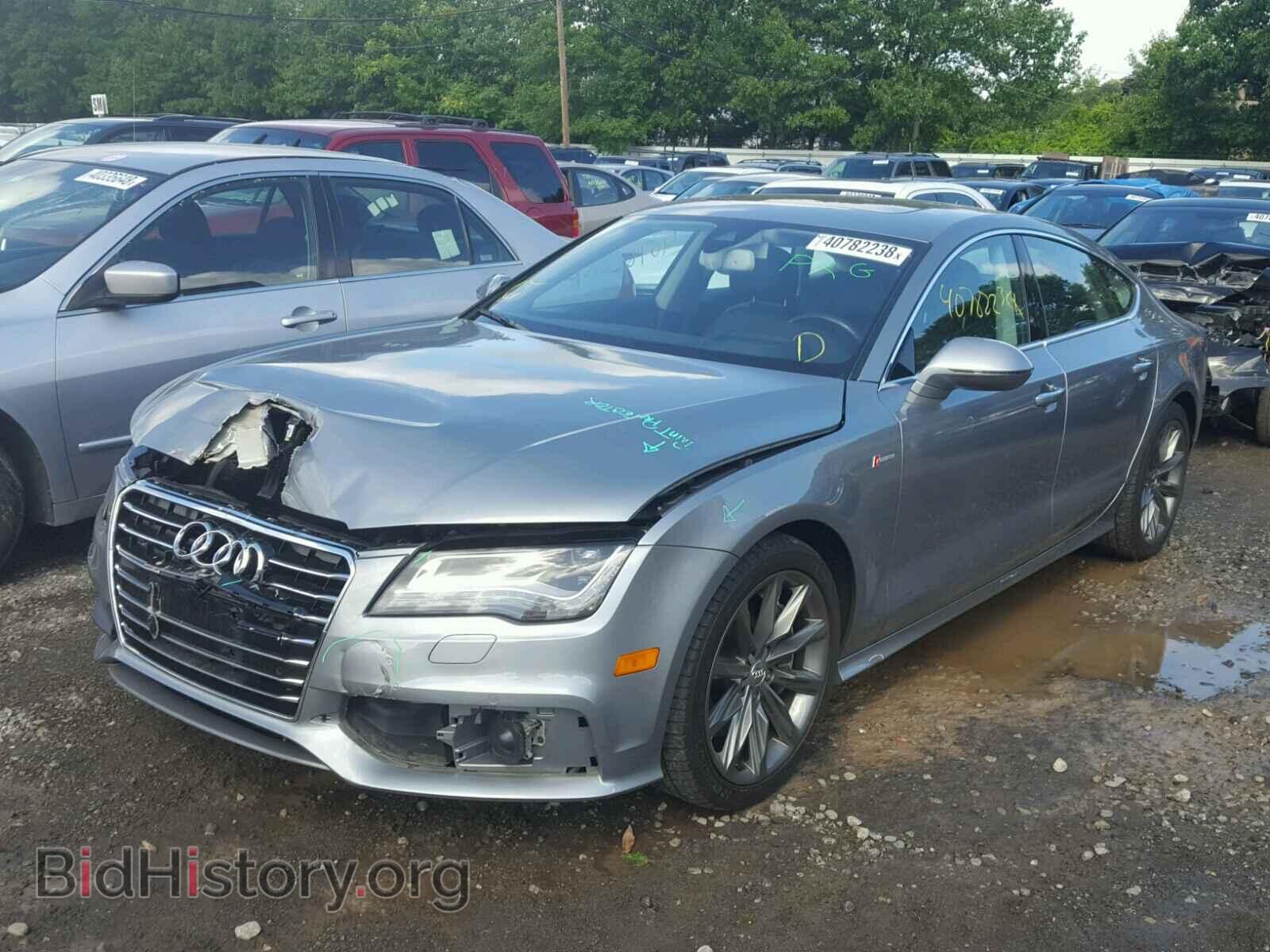 2012 AUDI A7 - VIN: WAUSGAFC6CN011147 - Фото 2