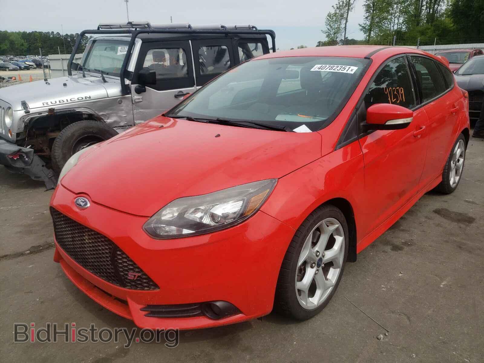 2014 FORD FOCUS - VIN: 1FADP3L92EL164001 - Фото 2