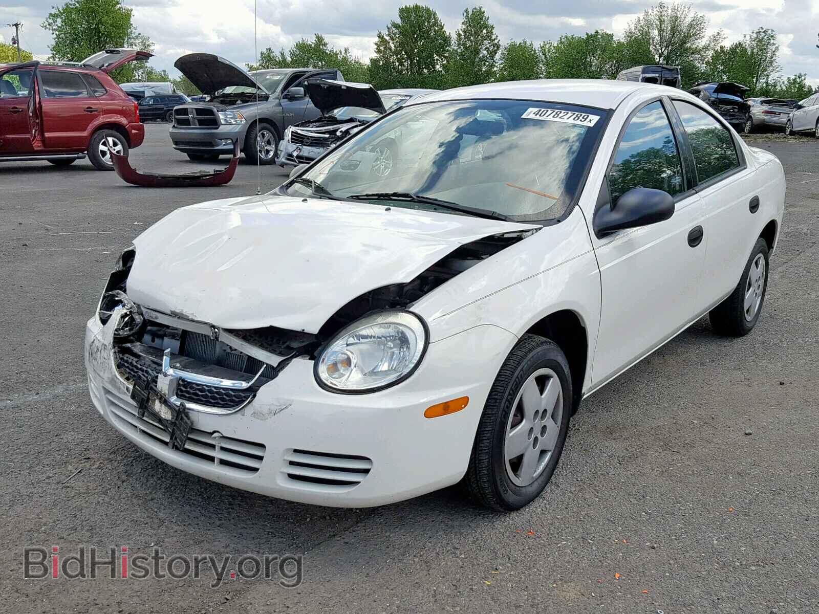 2005 DODGE NEON - VIN: 1B3ES26C15D167434 - Фото 2