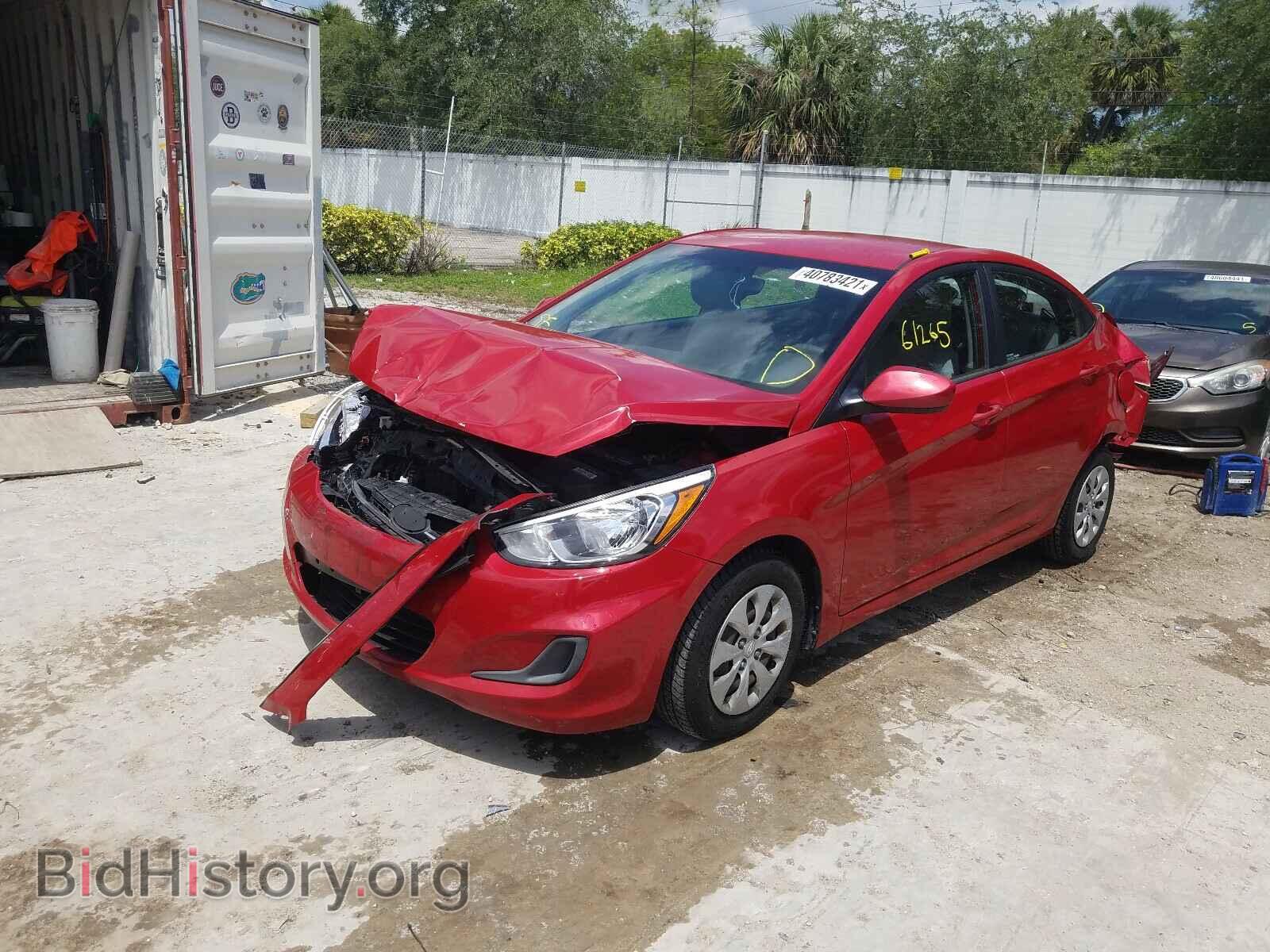 2016 HYUNDAI ACCENT - VIN: KMHCT4AE0GU987171 - Фото 2