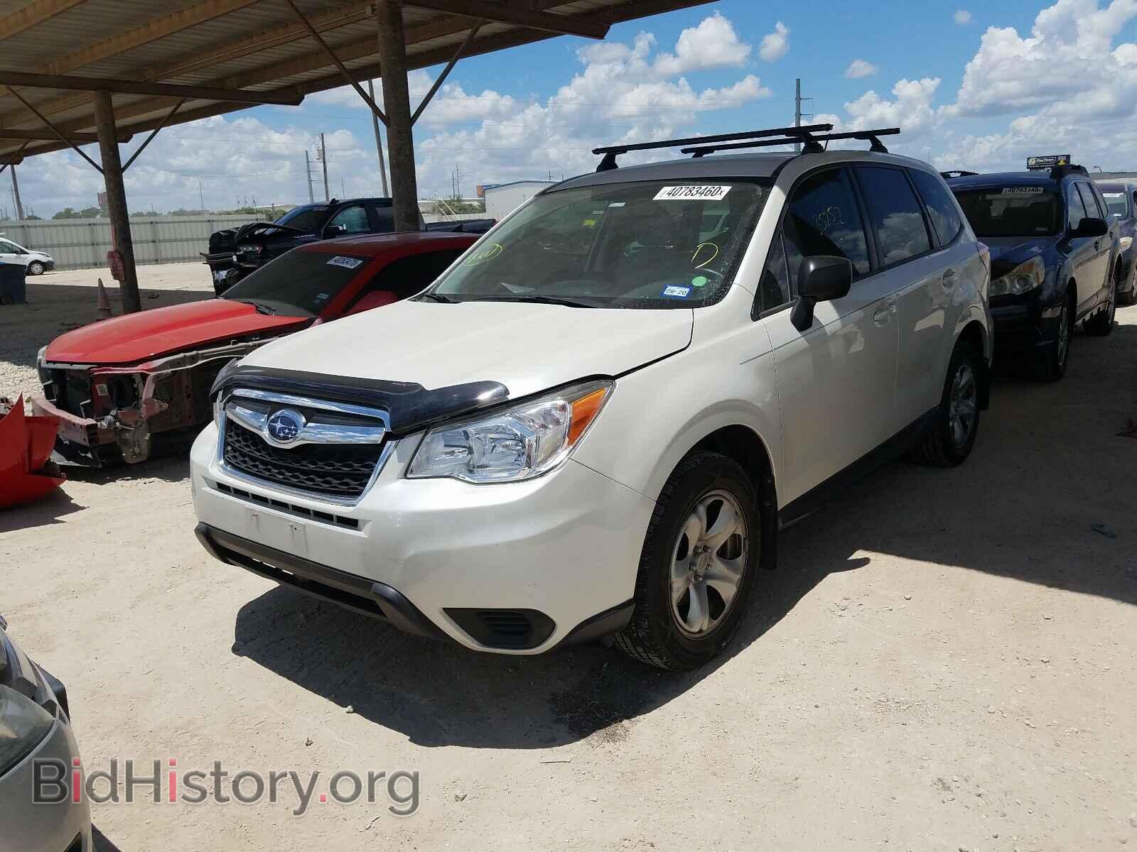 2015 SUBARU FORESTER - VIN: JF2SJAAC4FG464124 - Фото 2