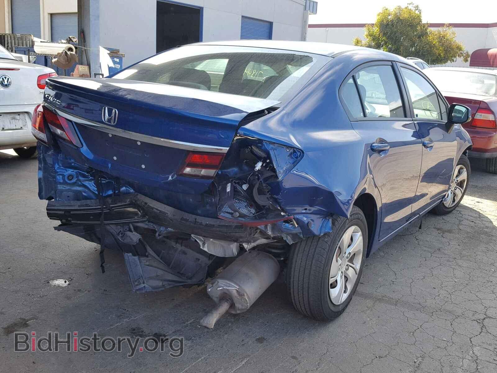 2013 HONDA CIVIC - VIN: 19XFB2F57DE229727 - Фото 4