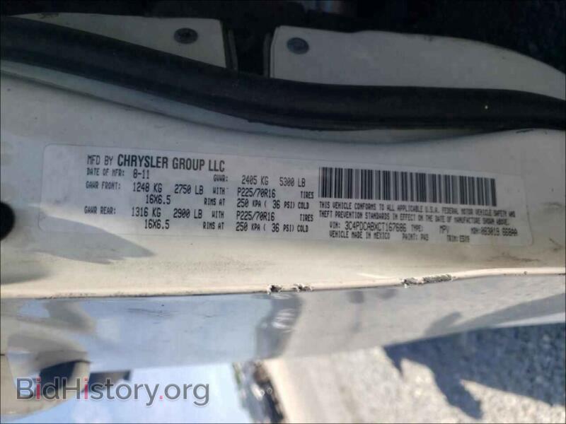 2012 Dodge JOURNEY (VIN 3C4PDCABXCT167686) — photo 10 of 11