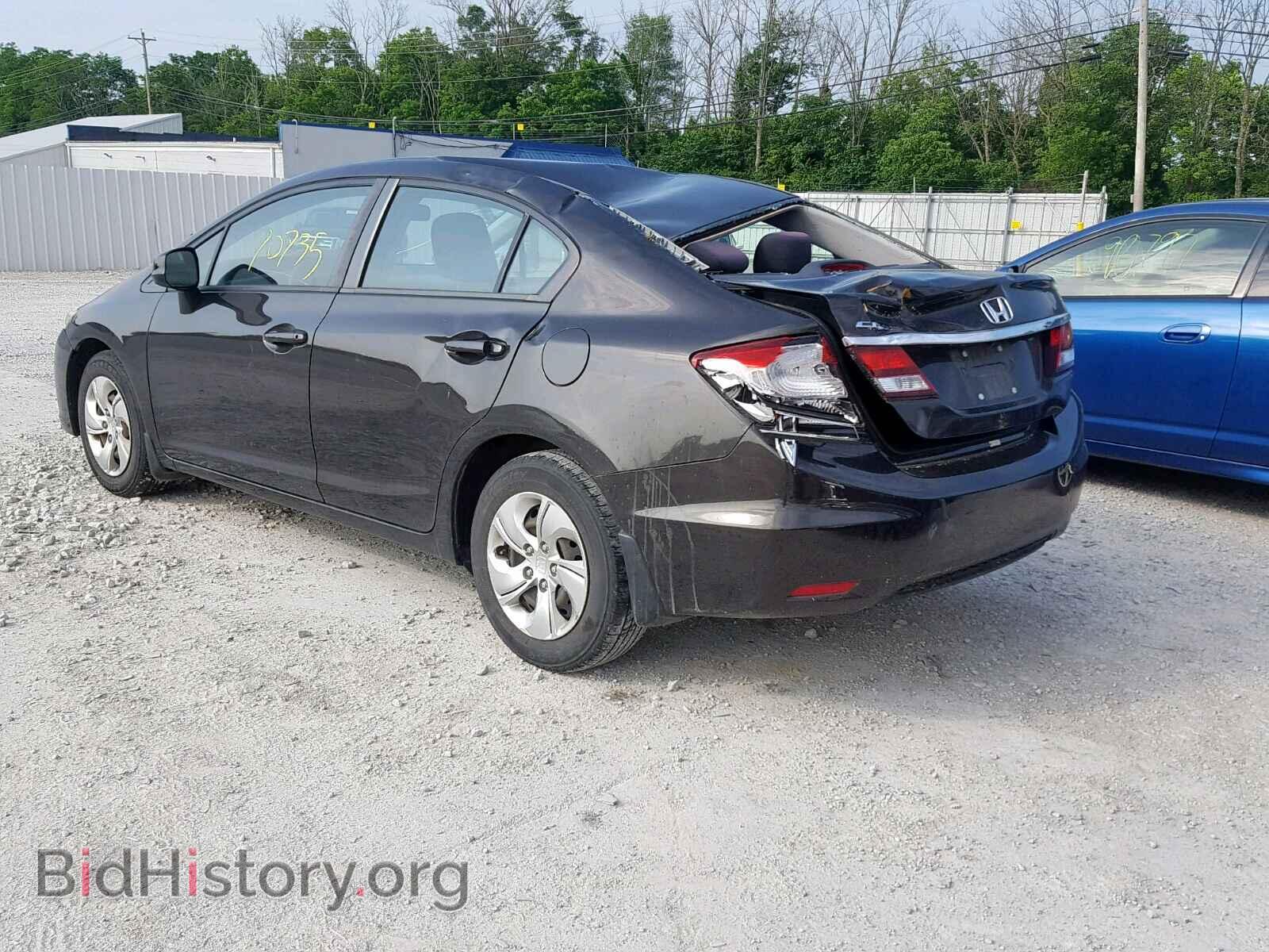 2013 HONDA CIVIC LX - VIN: 19XFB2F54DE002009 - Фото 3