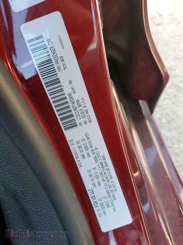 2015 CHRYSLER 200 - VIN: 1C3CCCAB7FN693848 - Фото 13