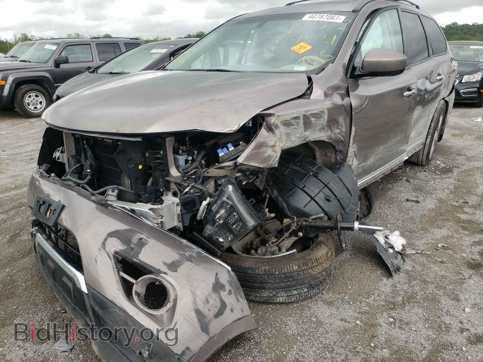 2014 NISSAN PATHFINDER - VIN: 5N1CR2MM9EC642374 - Фото 2