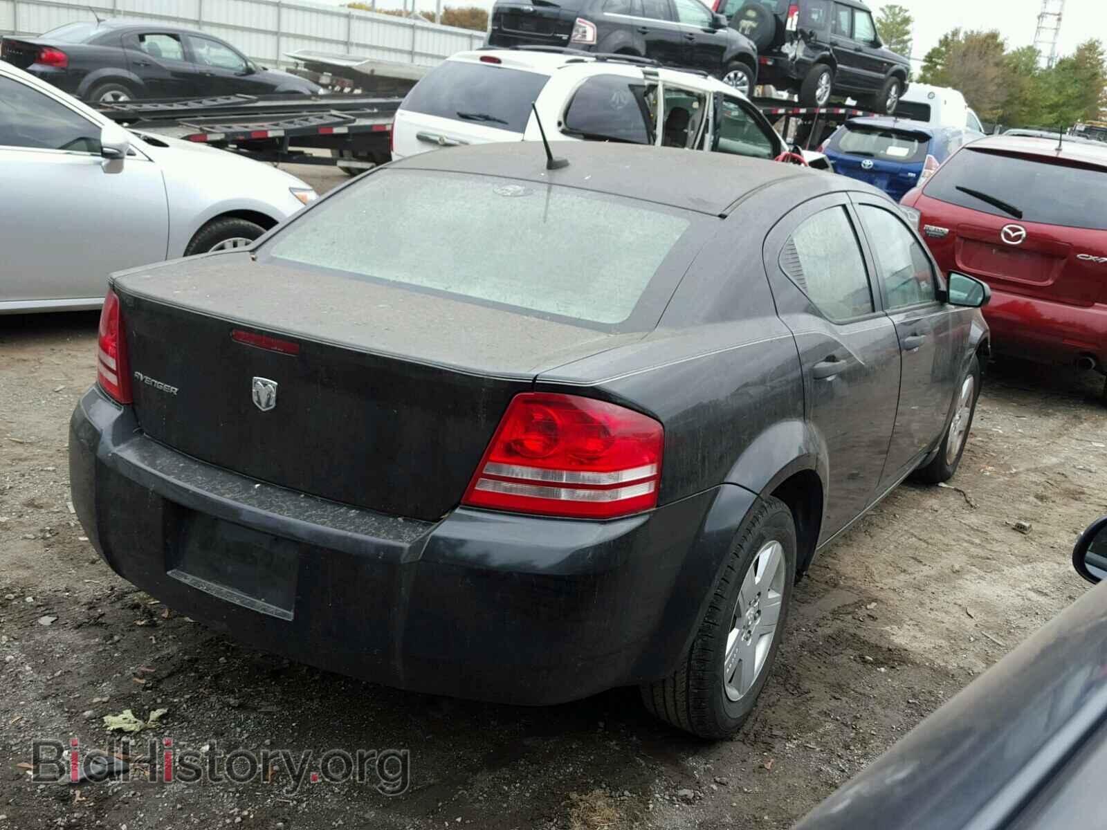 2008 DODGE AVENGER - VIN: 1B3LC46J18N141543 - Фото 4