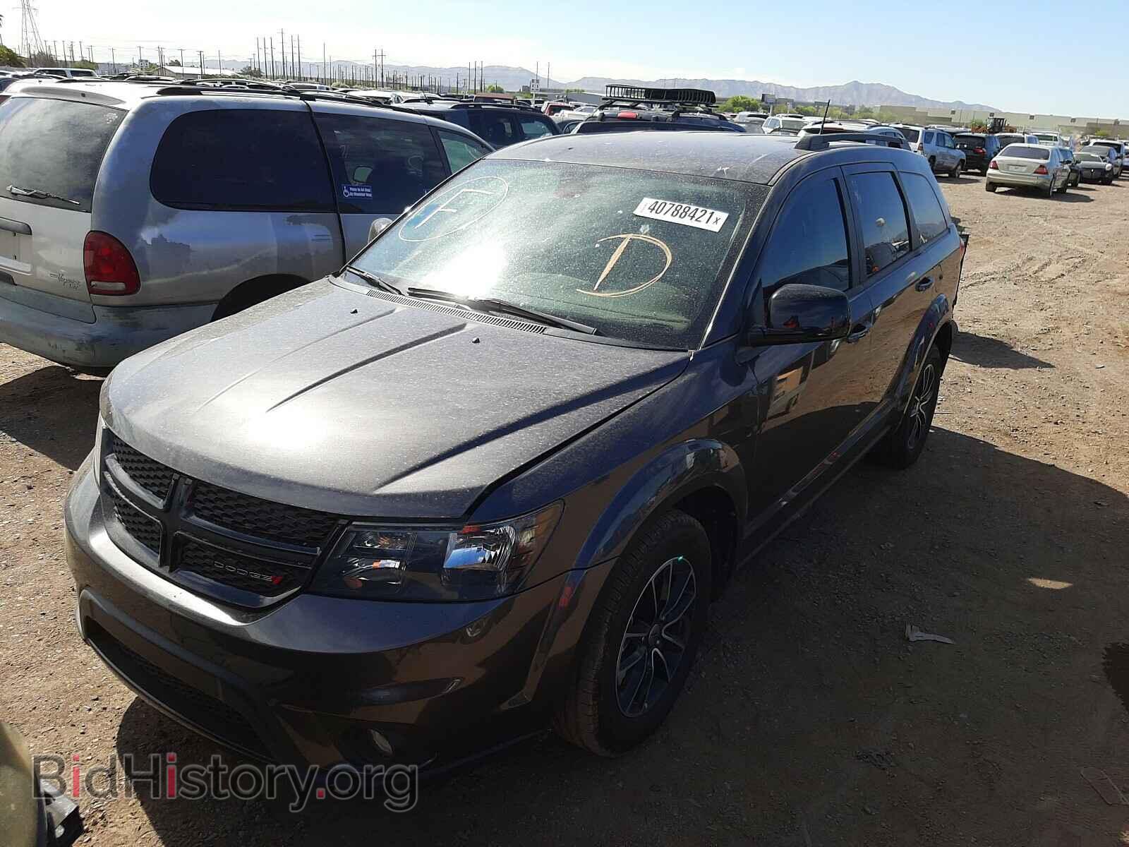 2019 DODGE JOURNEY - VIN: 3C4PDCBG8KT731795 - Фото 2