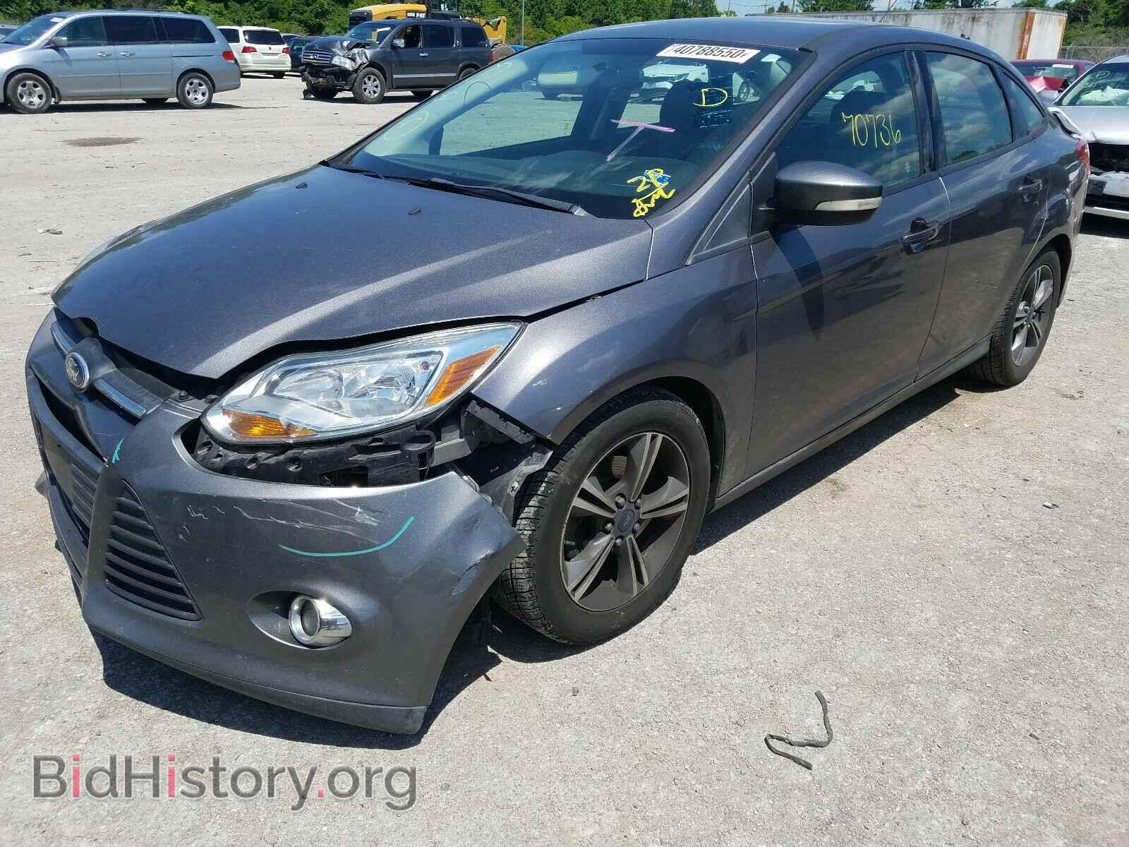 2014 FORD FOCUS - VIN: 1FADP3F29EL287101 - Фото 2