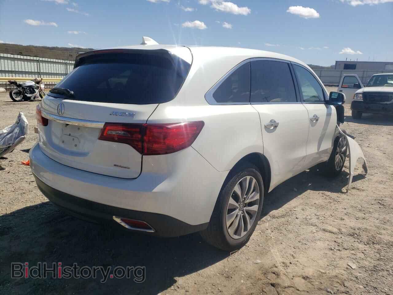 2015 ACURA MDX - VIN: 5FRYD4H45FB001904 - Фото 4
