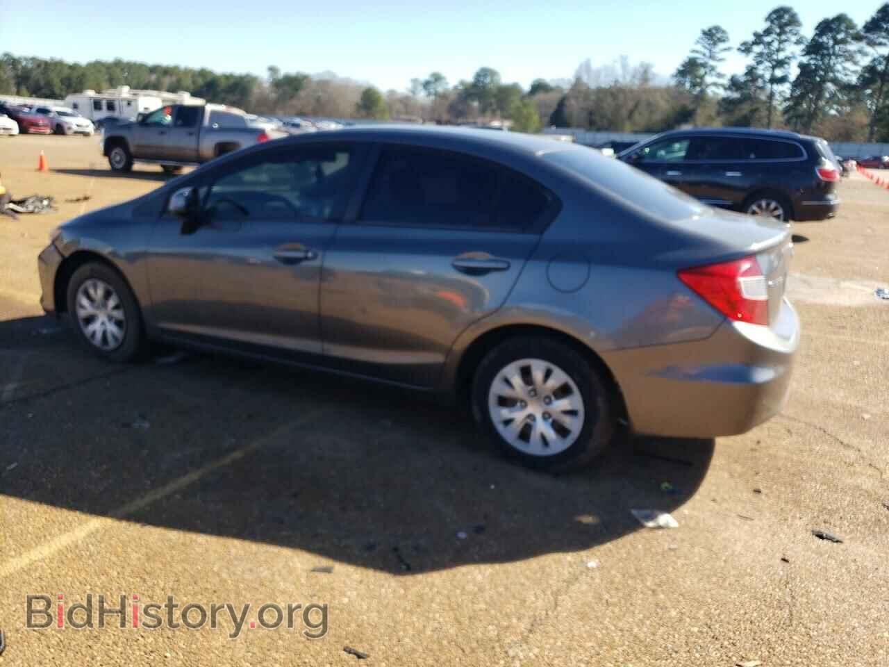 2012 HONDA CIVIC - VIN: 2HGFB2F52CH325124 - Фото 2