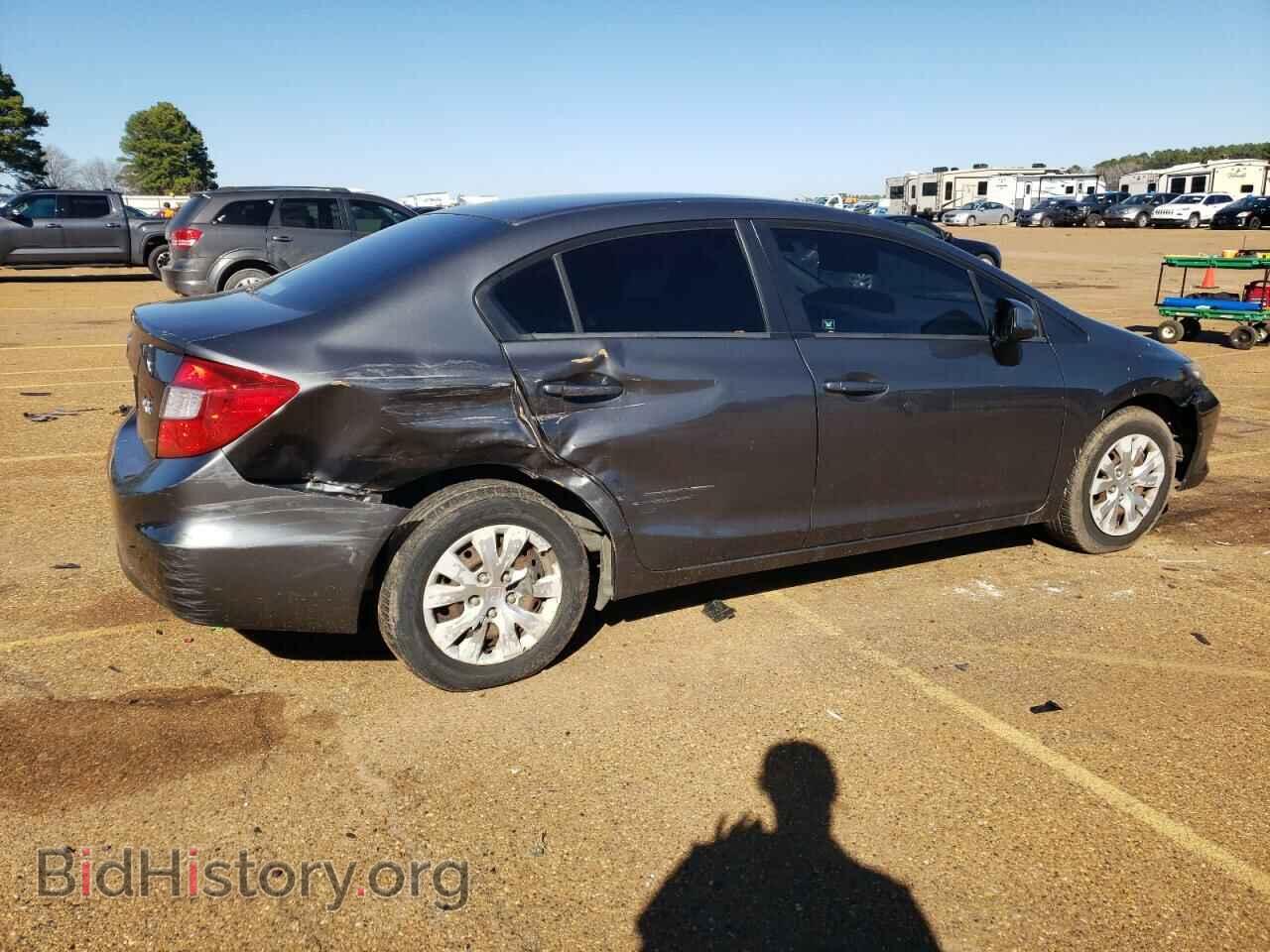 2012 HONDA CIVIC - VIN: 2HGFB2F52CH325124 - Фото 3