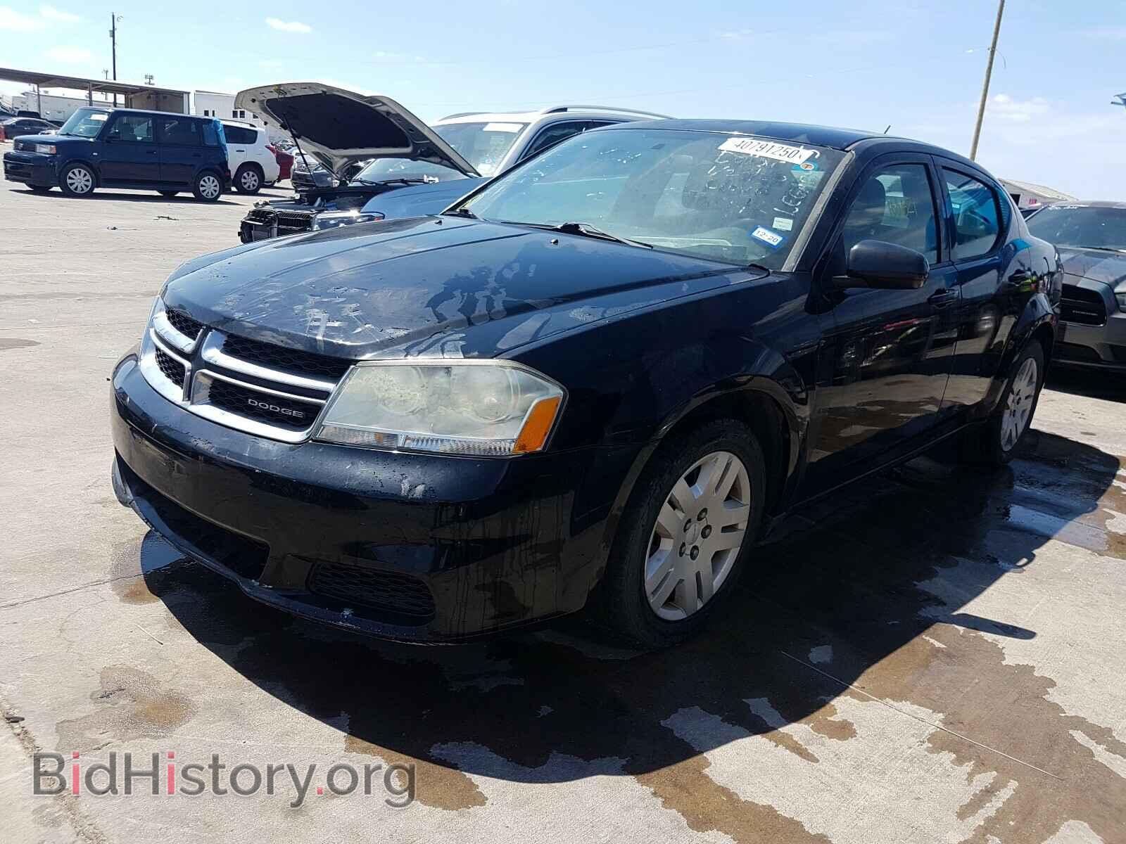 2011 DODGE AVENGER - VIN: 1B3BD1FB8BN559332 - Фото 2