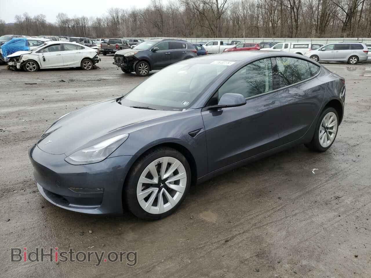 Photo 5YJ3E1EA5NF370679 - TESLA MODEL 3 2022