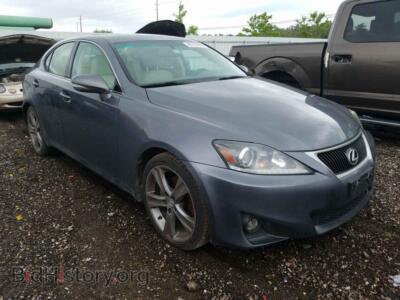 2012 Lexus IS IS 250, серый — VIN JTHBF5C24C5167551, Copart