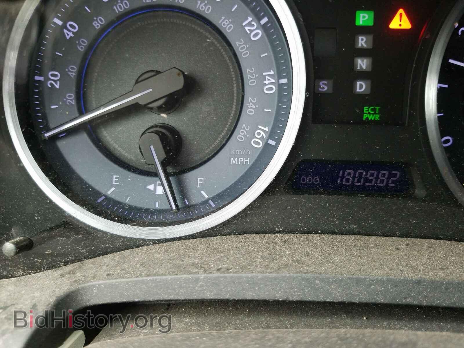 2012 LEXUS IS - VIN: JTHBF5C24C5167551 - Photo 8