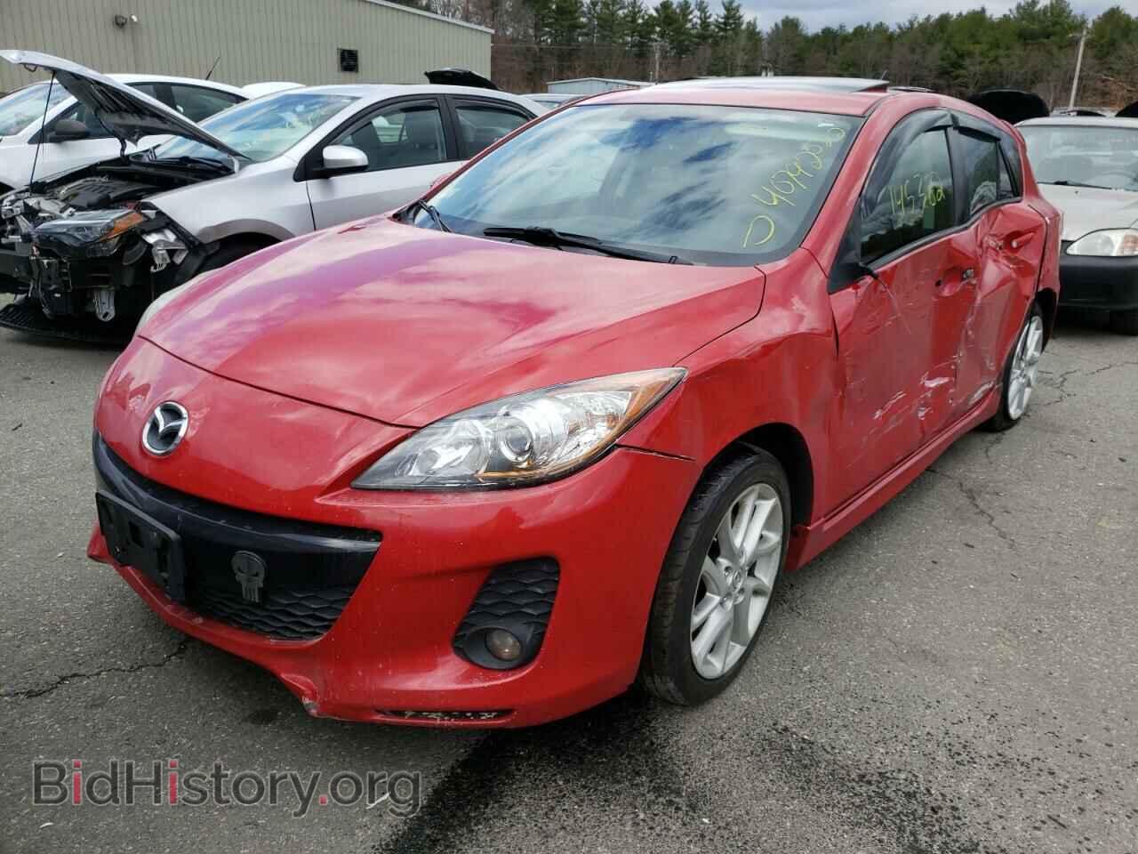 2012 MAZDA MAZDA3 - VIN: JM1BL1L65C1507321 - Фото 2