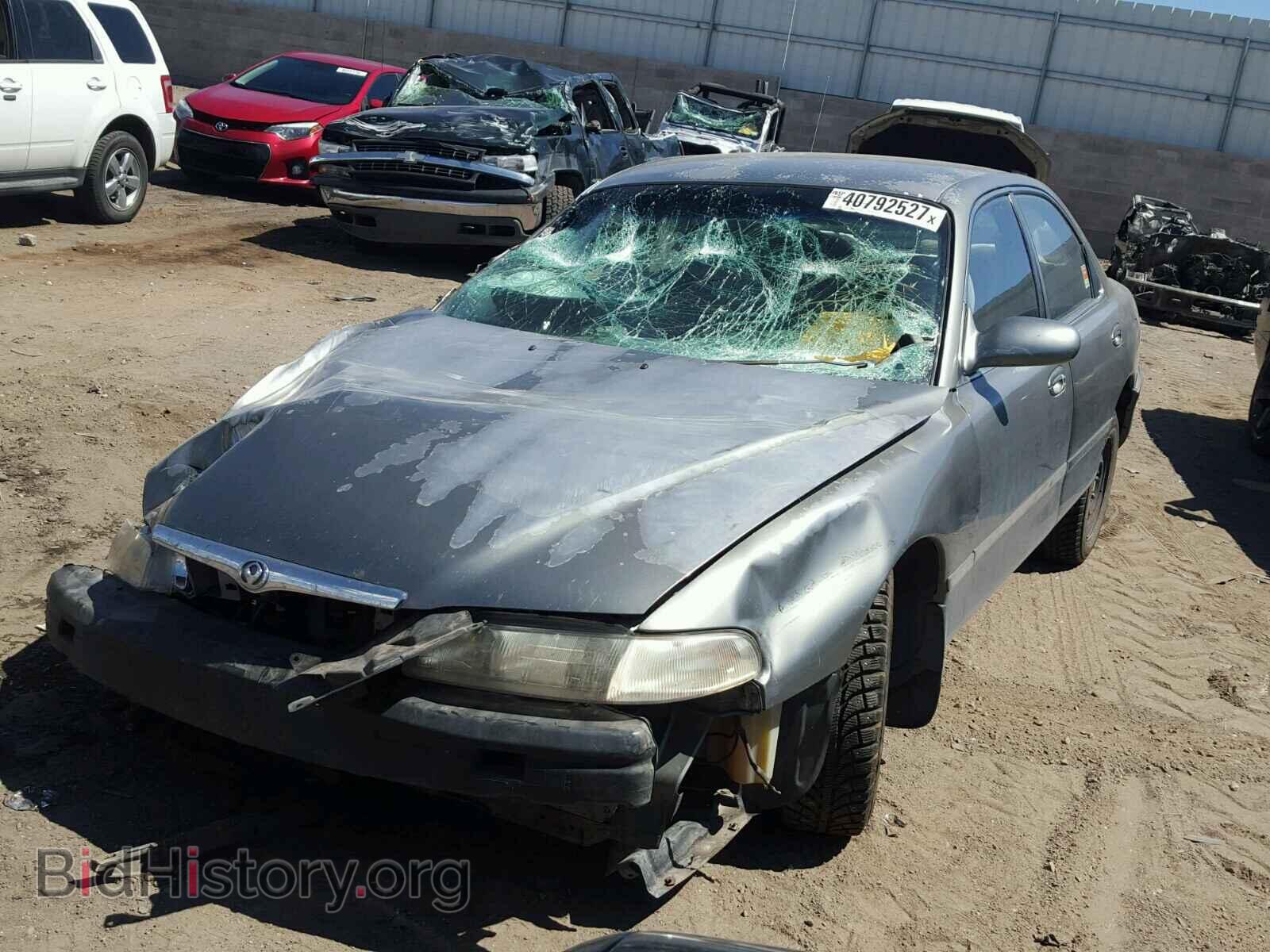 1996 MAZDA 626 - VIN: 1YVGE22C3T5575987 - Фото 2