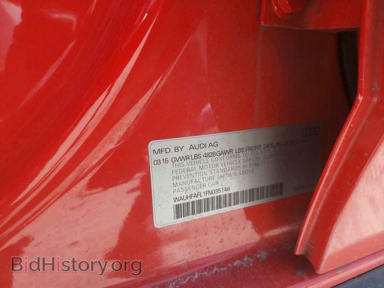 2015 AUDI A4 - VIN: WAUHFAFL1FN035146 - Фото 10