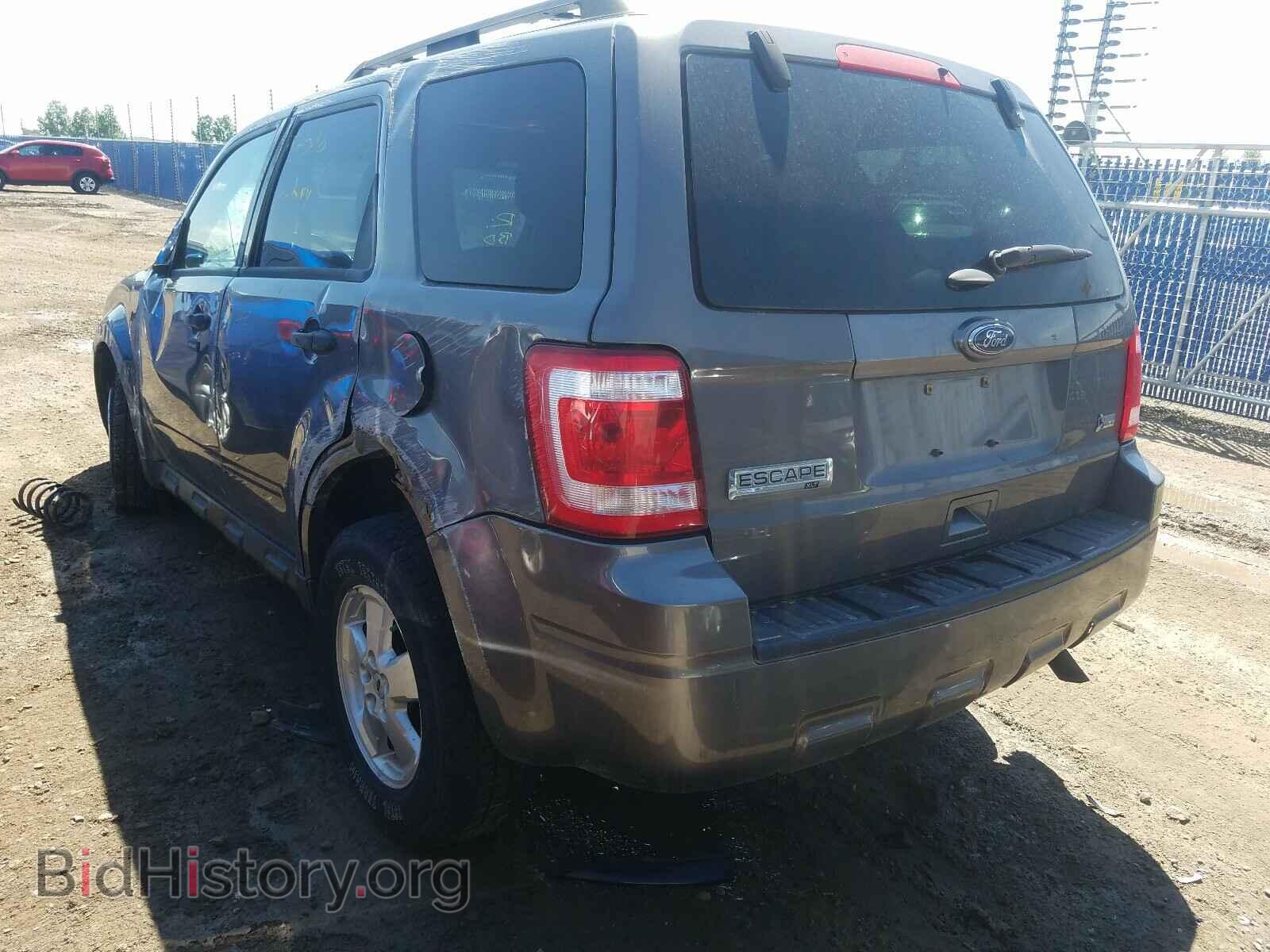 2011 FORD ESCAPE - VIN: 1FMCU9DG3BKB76279 - Фото 3