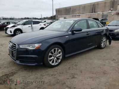 2017 Audi A6 Premium Plus, черный — VIN WAUF2AFCXHN005830, Copart